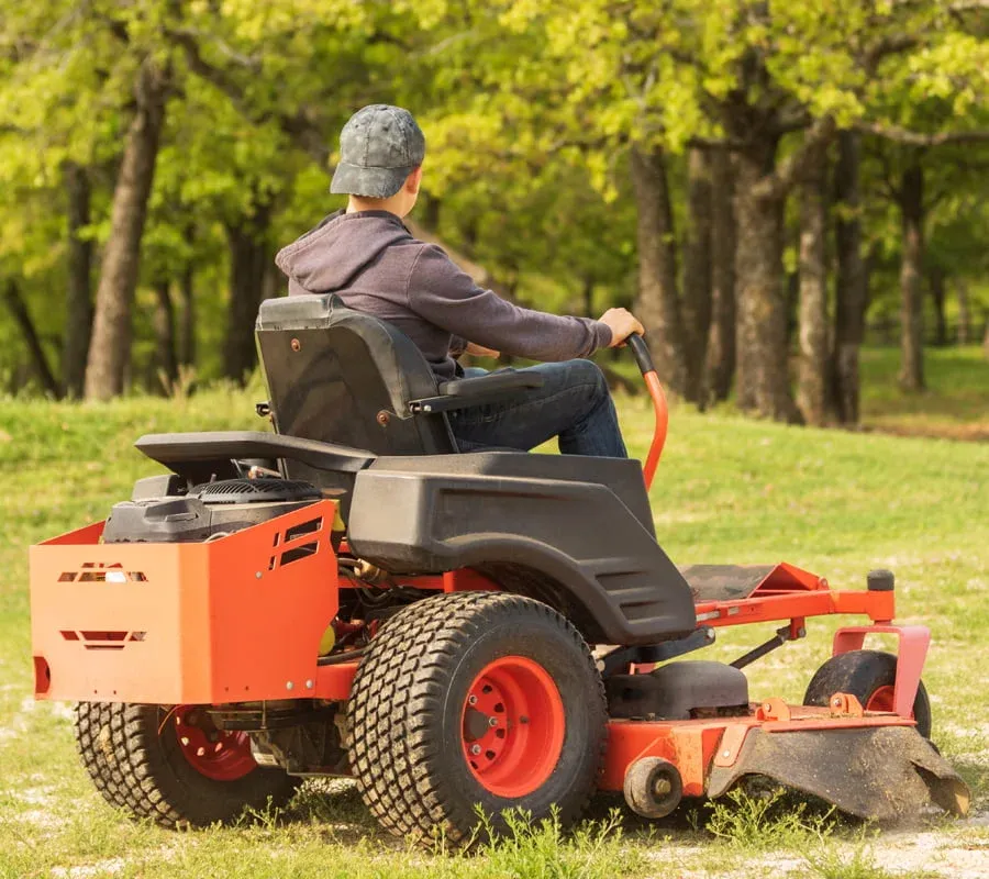 Gang Mowing